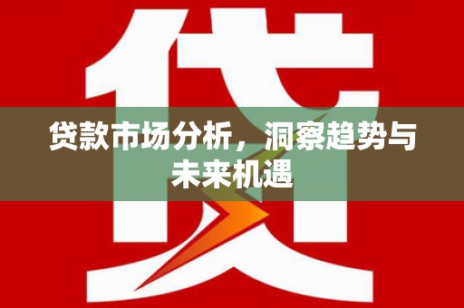 花溪贷款市场分析，洞察趋势与未来机遇