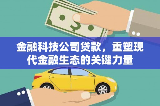 花溪金融科技公司贷款，重塑现代金融生态的关键力量