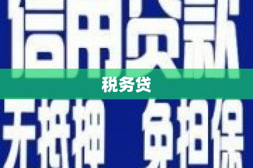 花溪税务贷