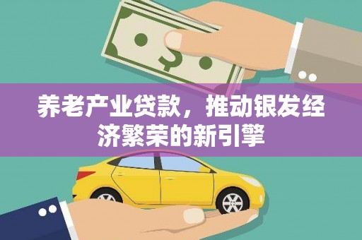 花溪养老产业贷款，推动银发经济繁荣的新引擎