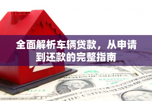 花溪全面解析车辆贷款，从申请到还款的完整指南