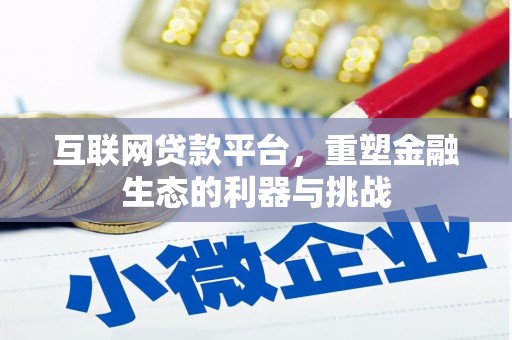 花溪互联网贷款平台，重塑金融生态的利器与挑战