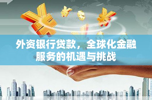 花溪外资银行贷款，全球化金融服务的机遇与挑战